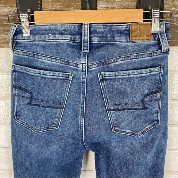 American Eagle outfitters High Rise Jegging Super stretch size 2 - Picture 4 of 8